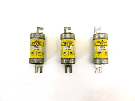 GEC Alsthom HRC II-C CIS60 Fuse 60 Amp LOT OF 3 - Advance Operations