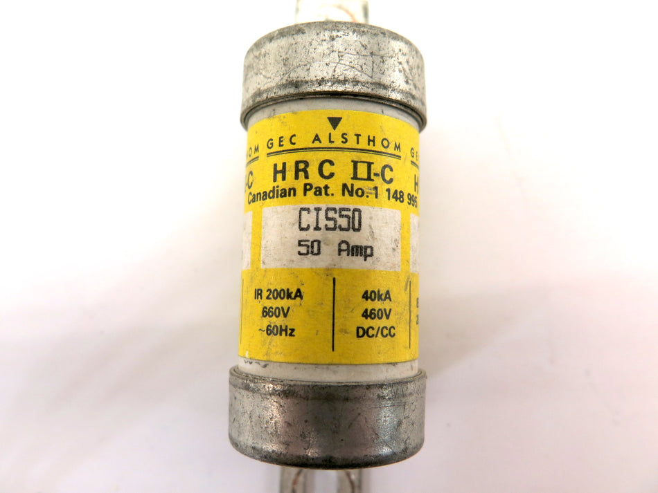 GEC Alsthom HRC II-C CIS60 Fuse 60 Amp LOT OF 3 - Advance Operations