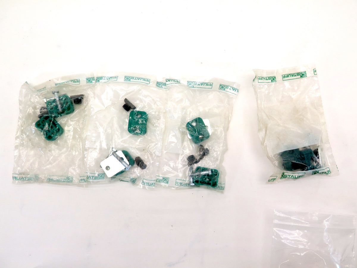 Stauff SMG-212.7-PA-DP-AS-M-W5 Plastic Clamp Set  LOT OF 4 - Advance Operations