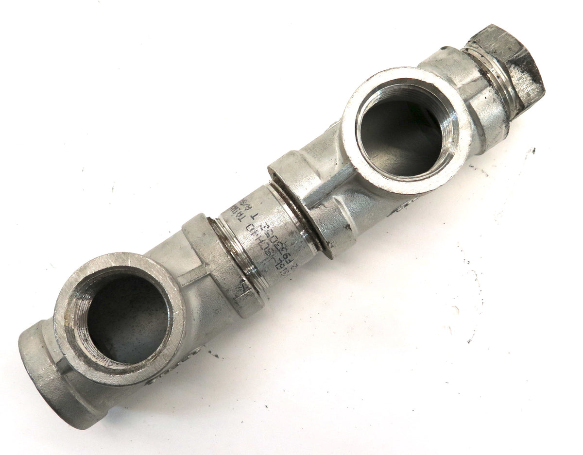 Stainless Steel  3/4-316 & MB-316 T Threaded Fitting YII-3/4 150-3/4 LOT OF 2 - Advance Operations