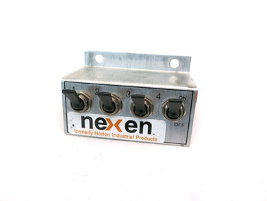 Nexen 4x Manual Toggle Switche  Pneumatic Valve & Manifold 3/8 - Advance Operations