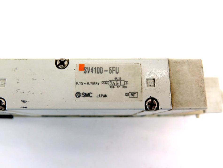 SMC SV4100-5FU Pneumatic Solenoid Valve 2 Position 24VDC - Advance Operations