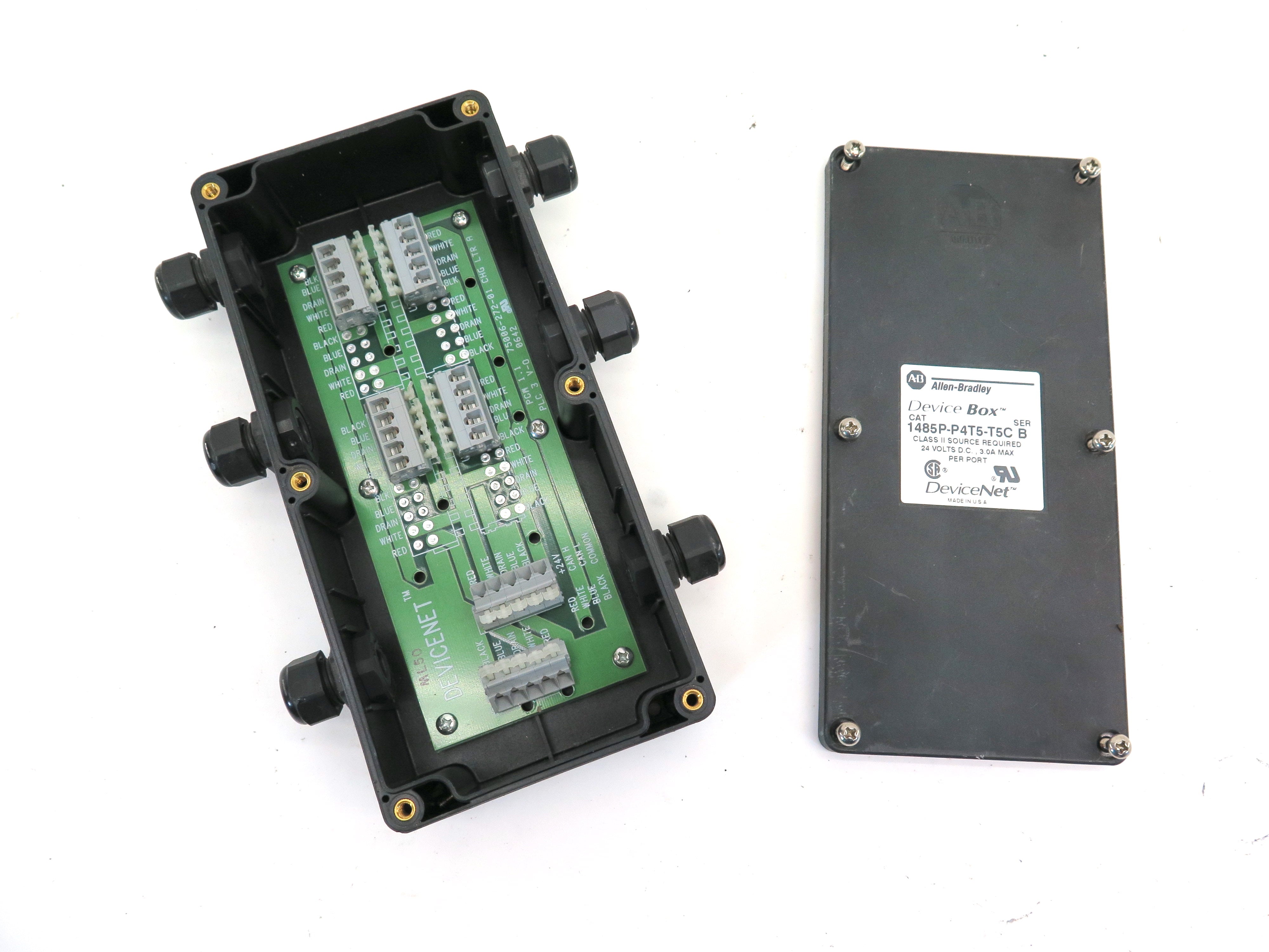 Allen-Bradley 1485P-P4T5-T5C Device Box 24Vdc 3.0A - Advance Operations