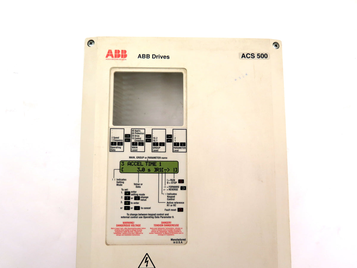ABB Drive Cover ACS 500 ONLY COVER - Advance Operations