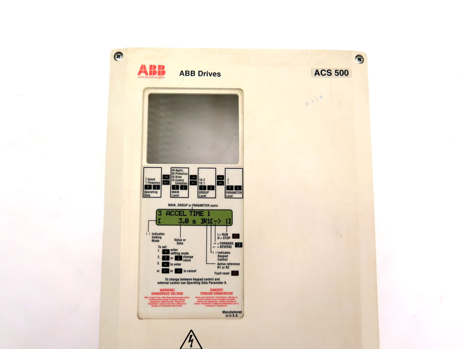 ABB Drive Cover ACS 500 ONLY COVER - Advance Operations