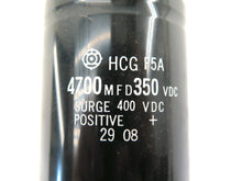 Load image into Gallery viewer, Hitachi HCG F5G 4700mfd 350Vdc Capacitor - Advance Operations
