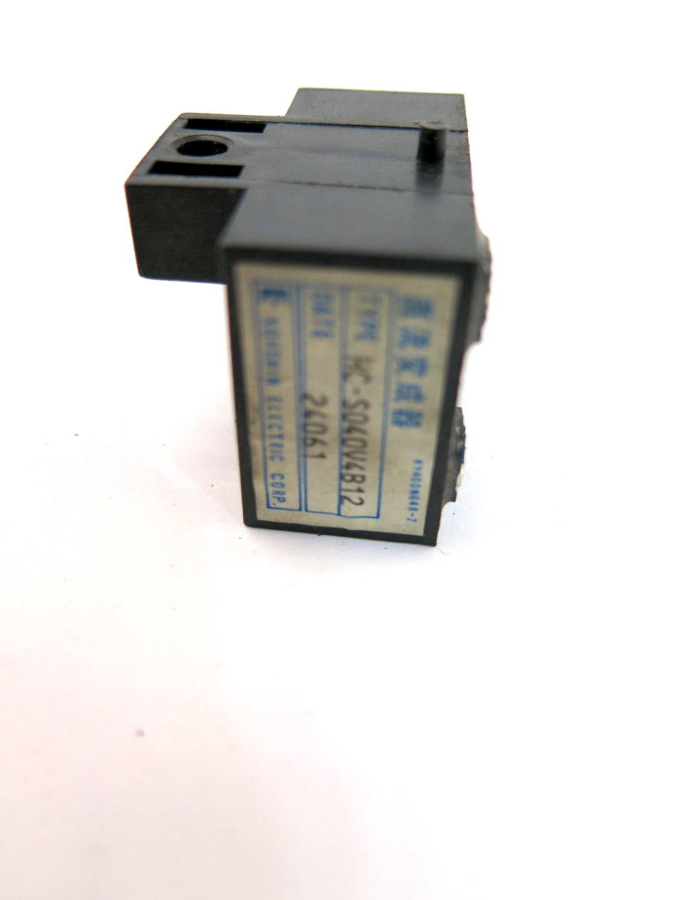 Kohshin Electric HC-S040V4B12 Inverter Control - Advance Operations