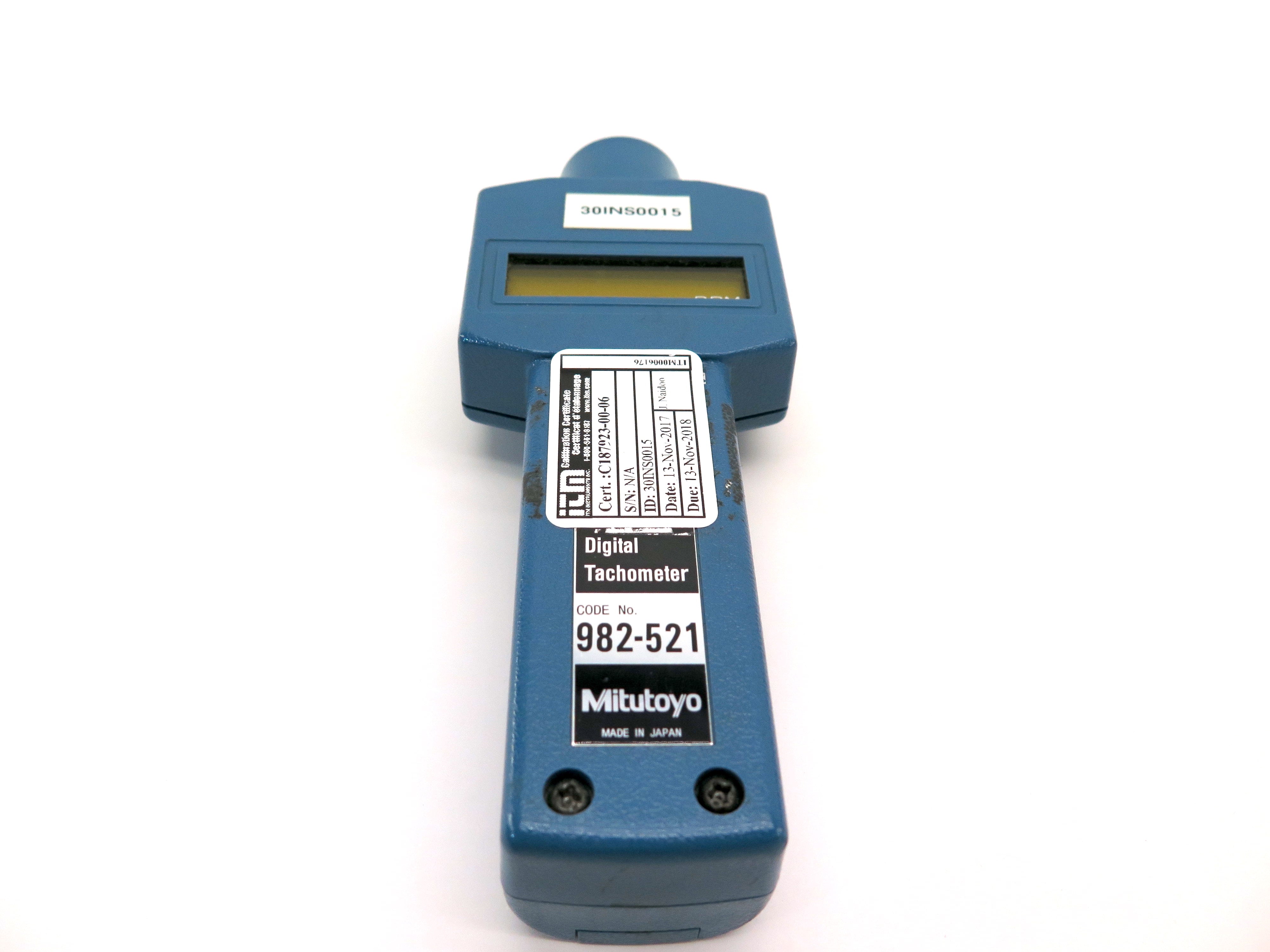 Mitutoyo 982-521 Digital Tachometer 4 Attachements Machinist Inspection Tool - Advance Operations