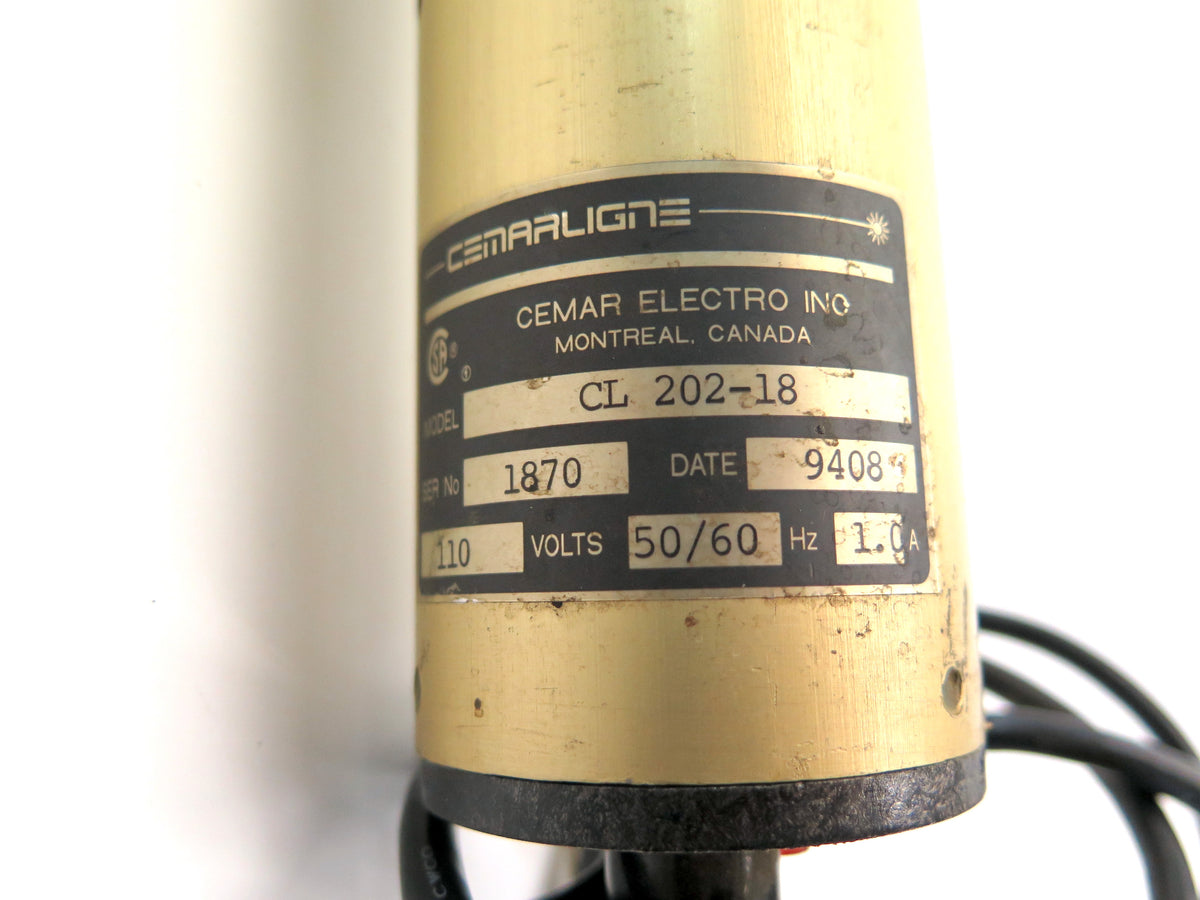 Cemarligne Cl 202-18 Industrial Laser 120V 60Hz - Advance Operations