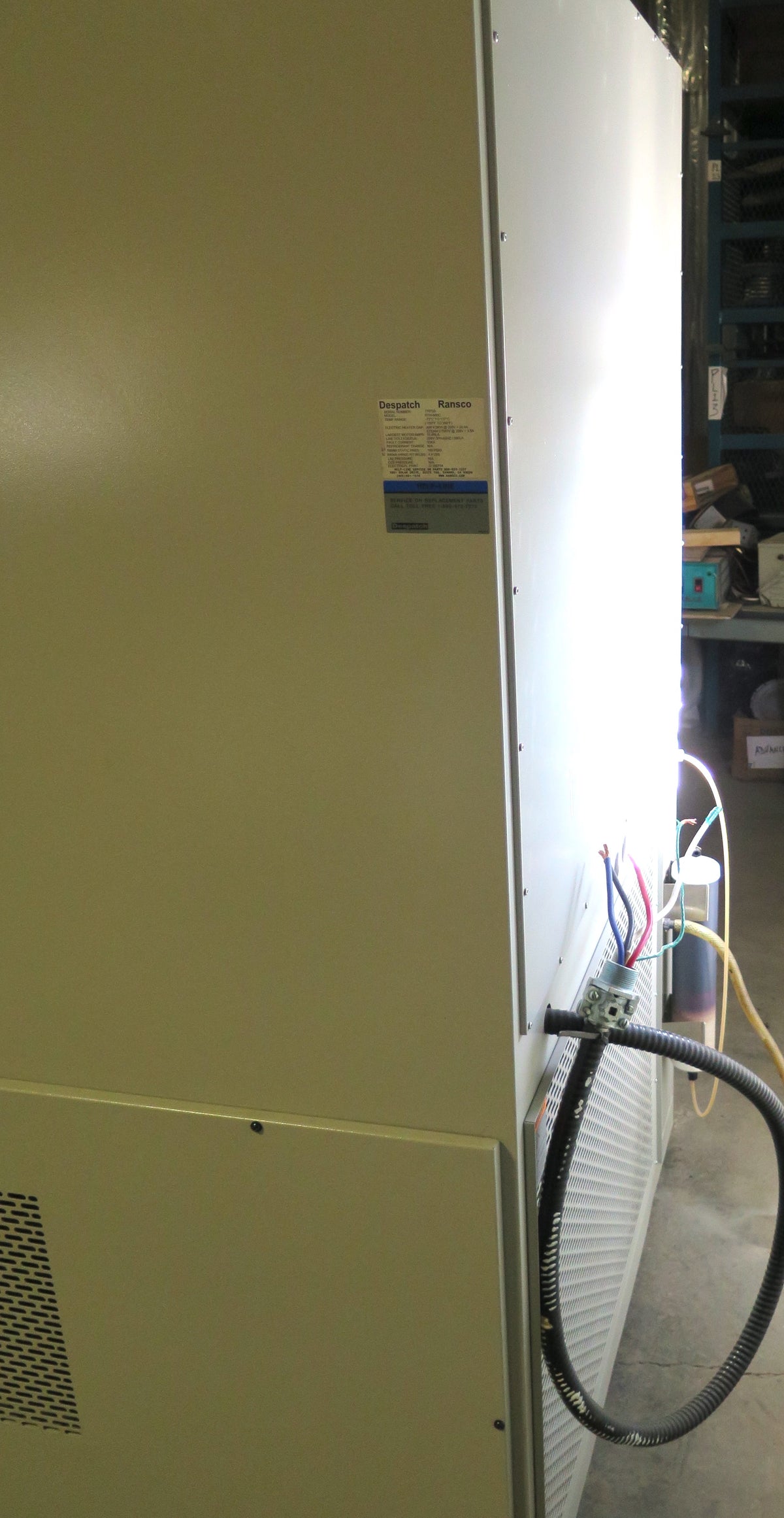 Despatch Ransco RTH-800-C -73C to 177C Enviromental Chamber 28 Cu Ft Mint - Advance Operations