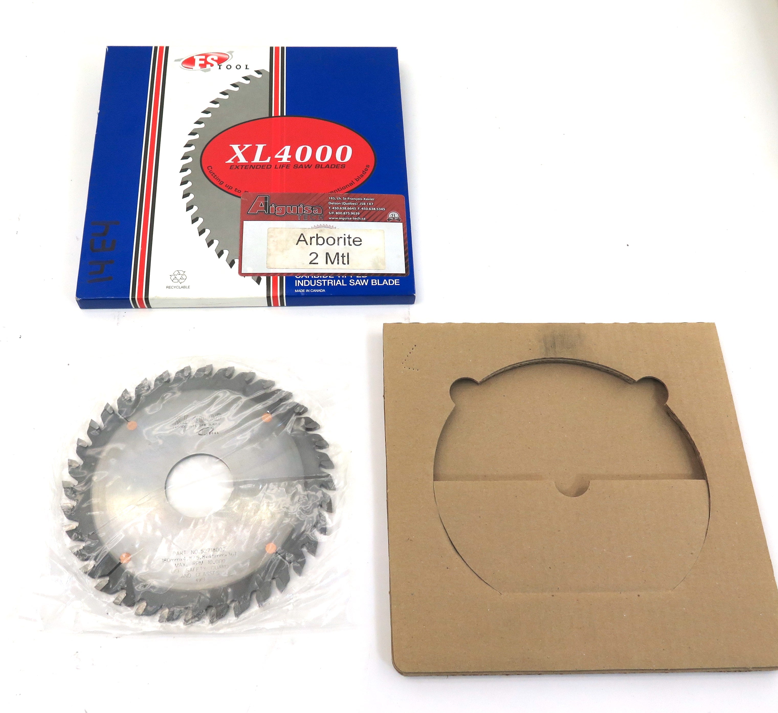 FS Tool XL4000 52718002 Industrial Scoring Saw Blade 180x4.8/5.8X36T Conic X10 - Advance Operations