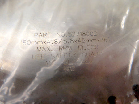 FS Tool XL4000 52718002 Industrial Scoring Saw Blade 180x4.8/5.8X36T Conic X10 - Advance Operations