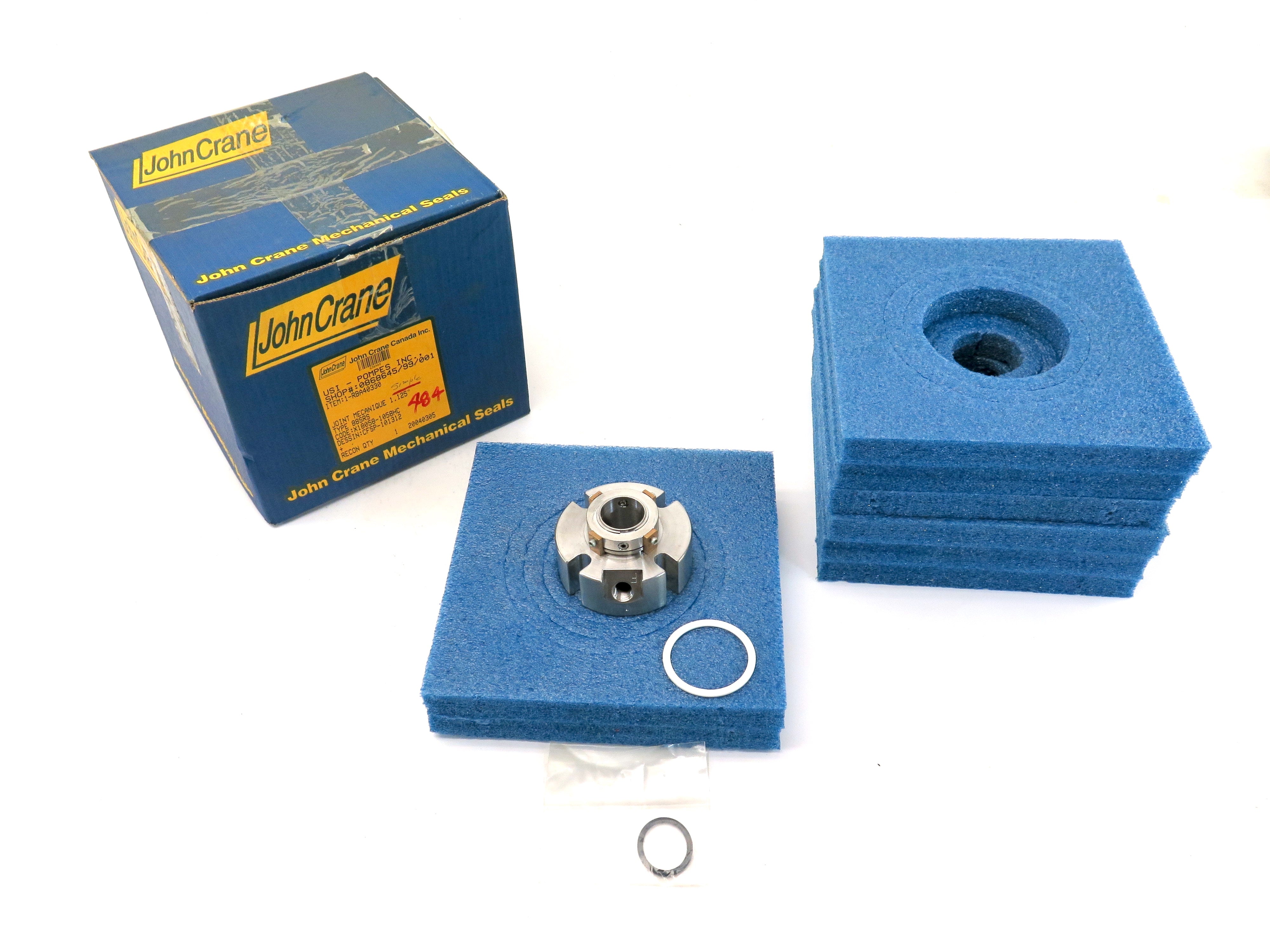 John Crane 88SRS Mechanical Seal 1.125" - Advance Operations