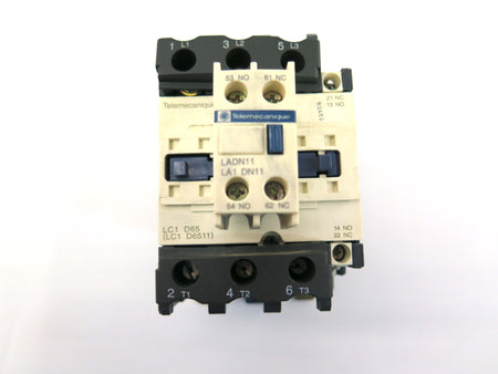 Telemecanique ac contactor with 10A contact block - Advance Operations