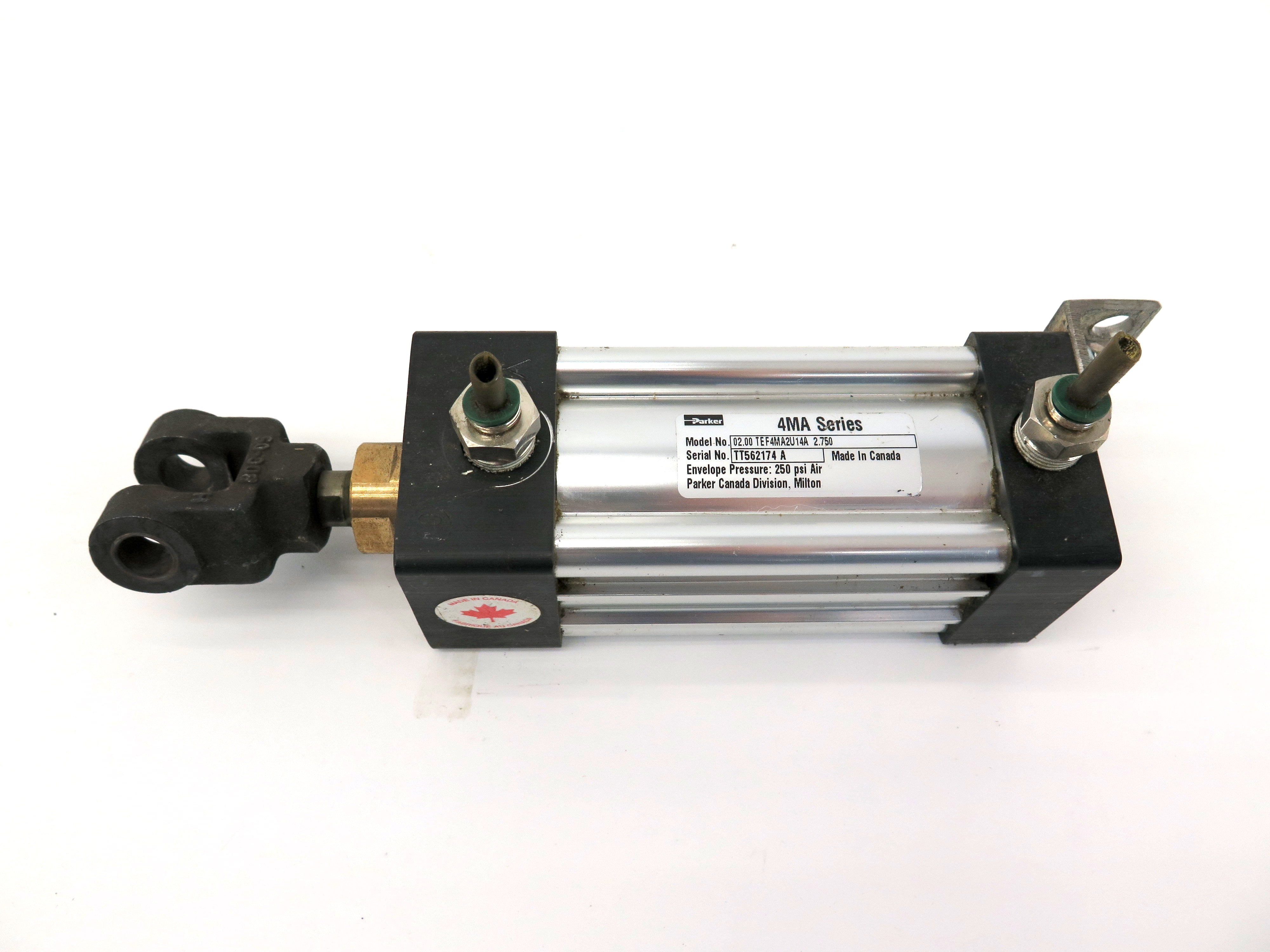 Parker 4MA Series 02.00 TEF4MA2U14A 2.750 Pneumatic Actuator - Advance Operations