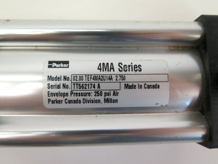 Parker 4MA Series 02.00 TEF4MA2U14A 2.750 Pneumatic Actuator - Advance Operations