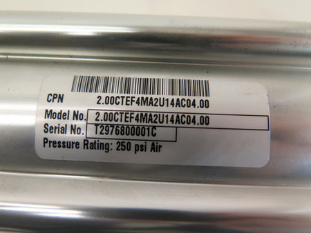 Parker Hanifin 2.00CTEF4MA2U14AC04.00 Pneumatic Actuator - Advance Operations
