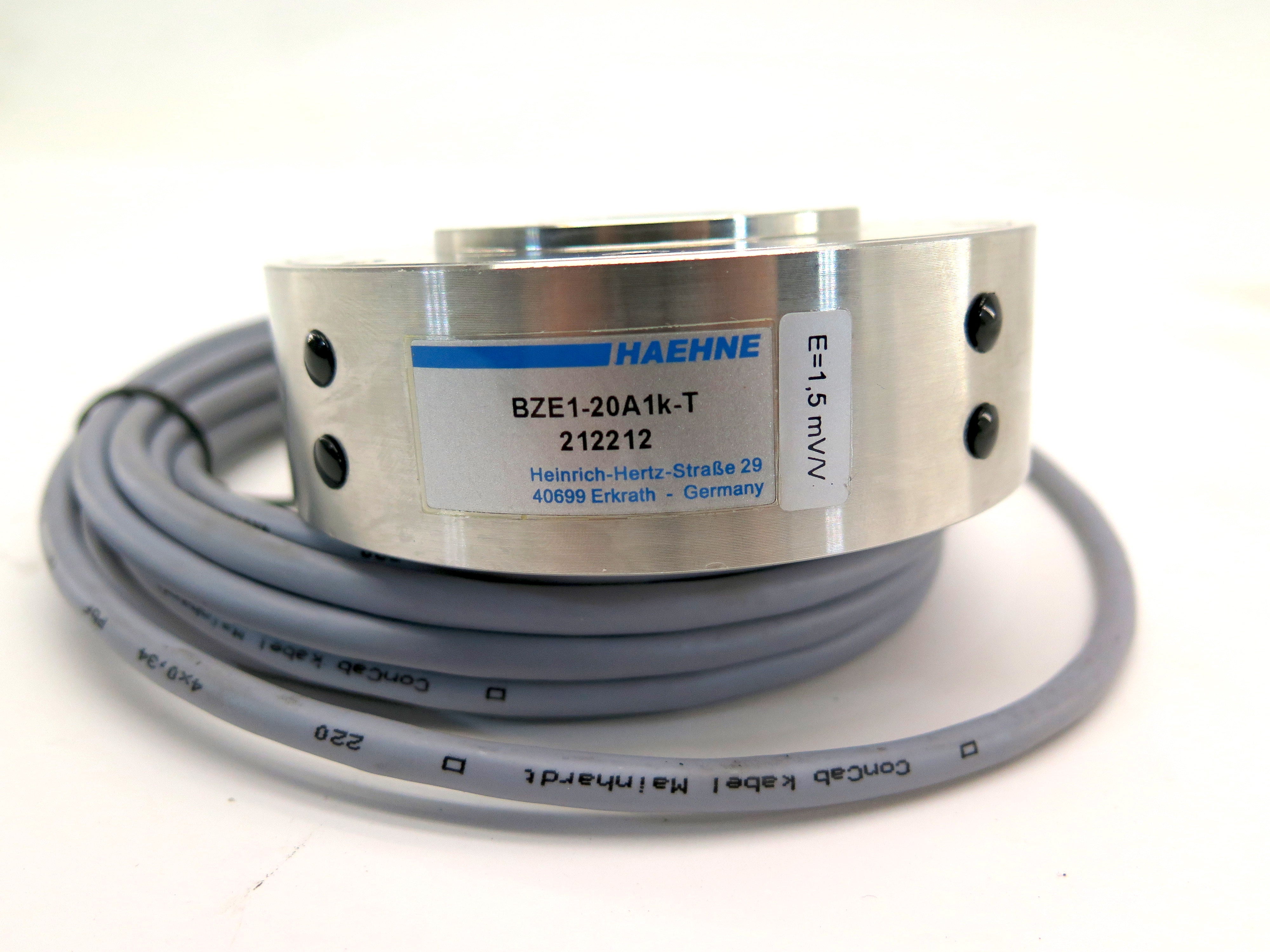 HAEHNE BZE1-20A1K-T 212212 Web Tension Sensor For Radial Force Measurement - Advance Operations