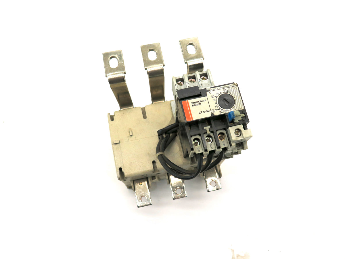 Sprecher + Schuh CT 6-90 Overload Relay - Advance Operations