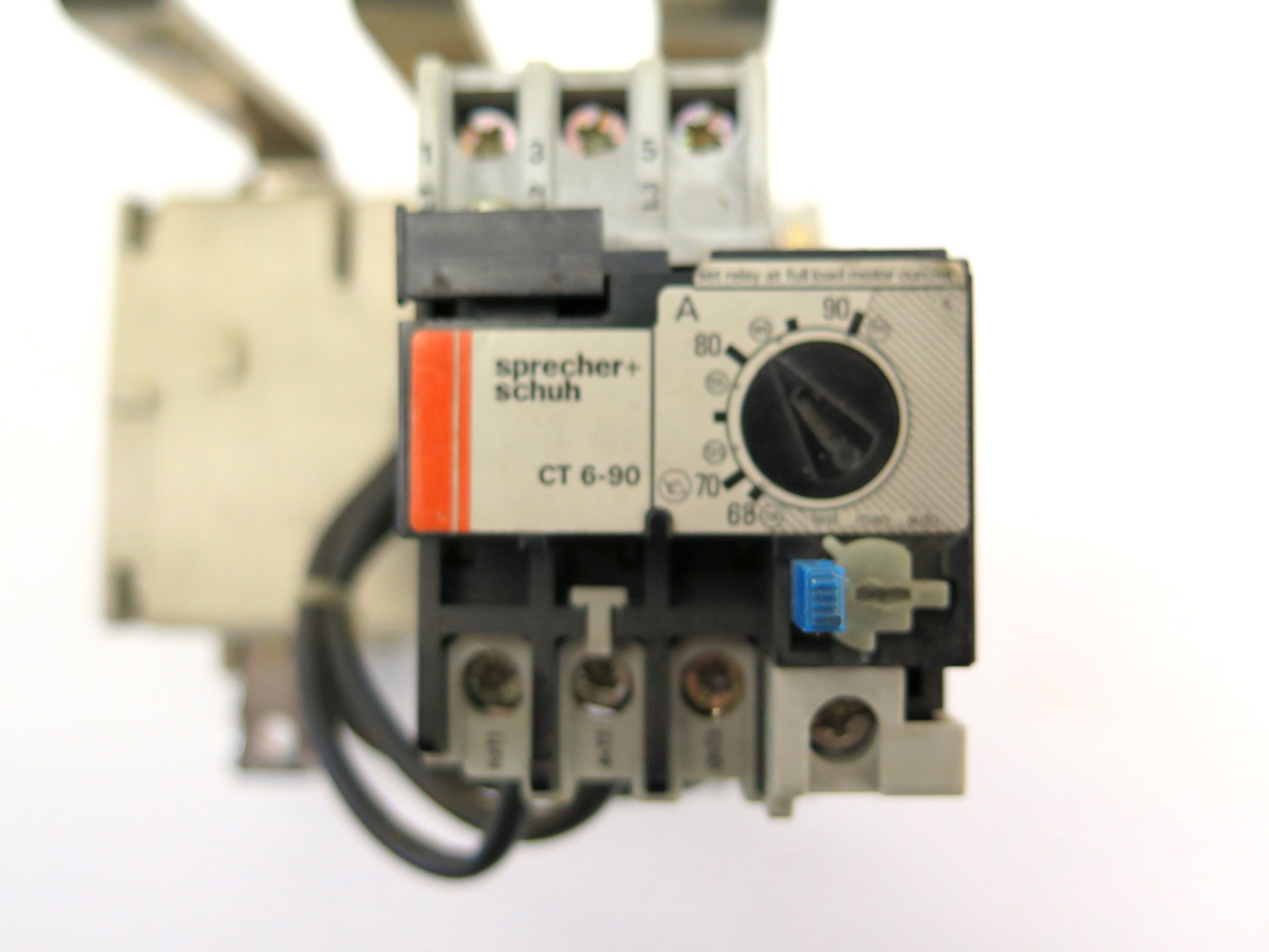 Sprecher + Schuh CT 6-90 Overload Relay - Advance Operations
