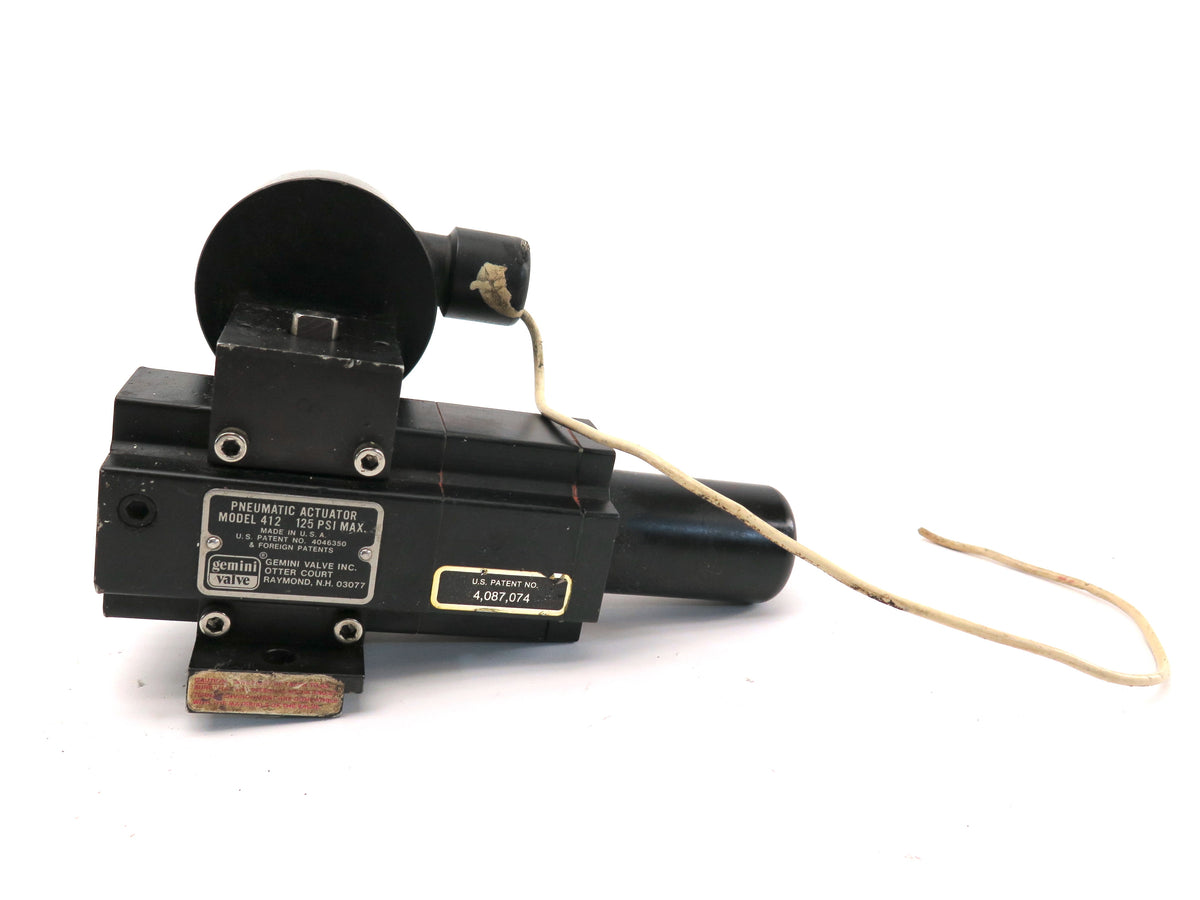 Gemini Valve Pneumatic Actuator Model 412 With Switch Type LS1 - Advance Operations