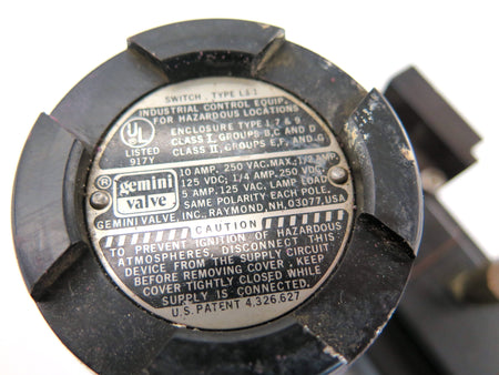Gemini Valve Pneumatic Actuator Model 412 With Switch Type LS1 - Advance Operations