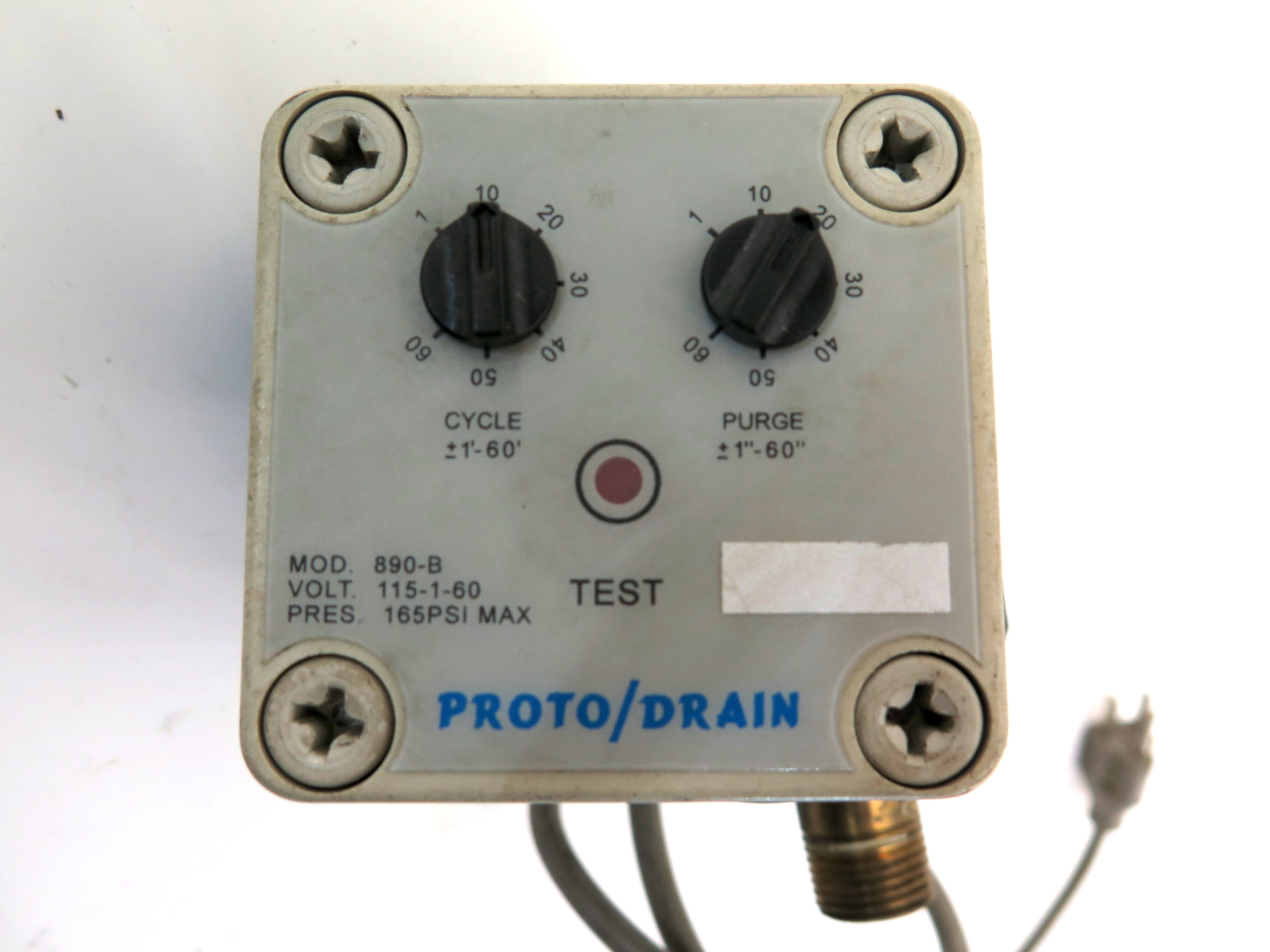 Prototec Proto/Drain 890-B Timer Valve - Advance Operations