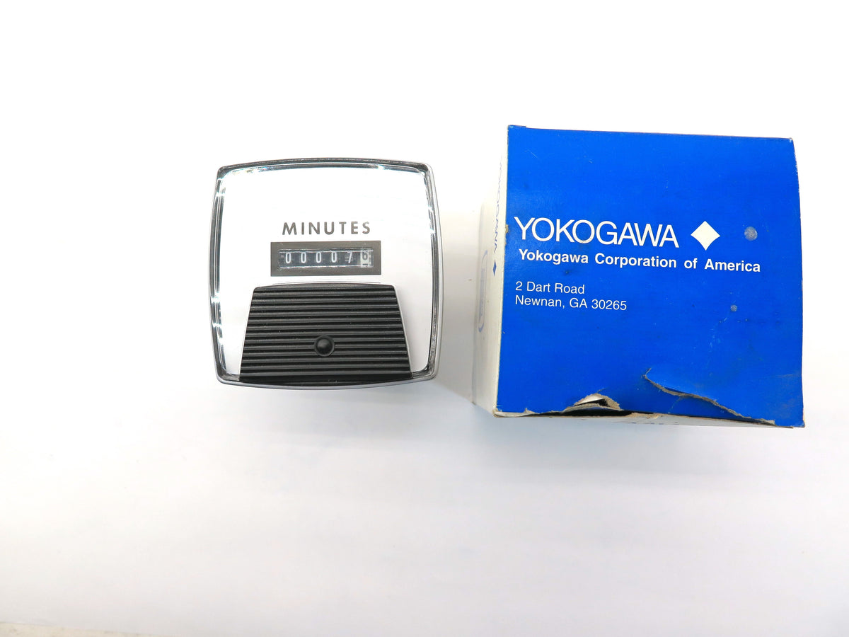 YOKOGAWA 2400313AAAB7 Non Reset Time Meter 120Vac -3W-60HZ - Advance Operations