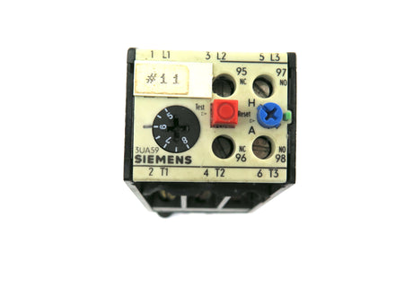 Siemens 3UA59 00-1H  Overload Relay  5-8A - Advance Operations