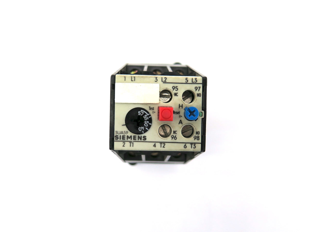 Siemens 3UA59 00-2T Contactor Overload Relay 40-57A - Advance Operations
