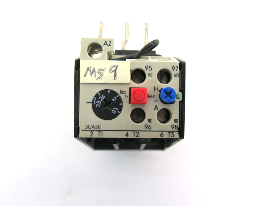 Siemens 3UA50 00-1C Overload Relay contactor 1,6-2,5A - Advance Operations