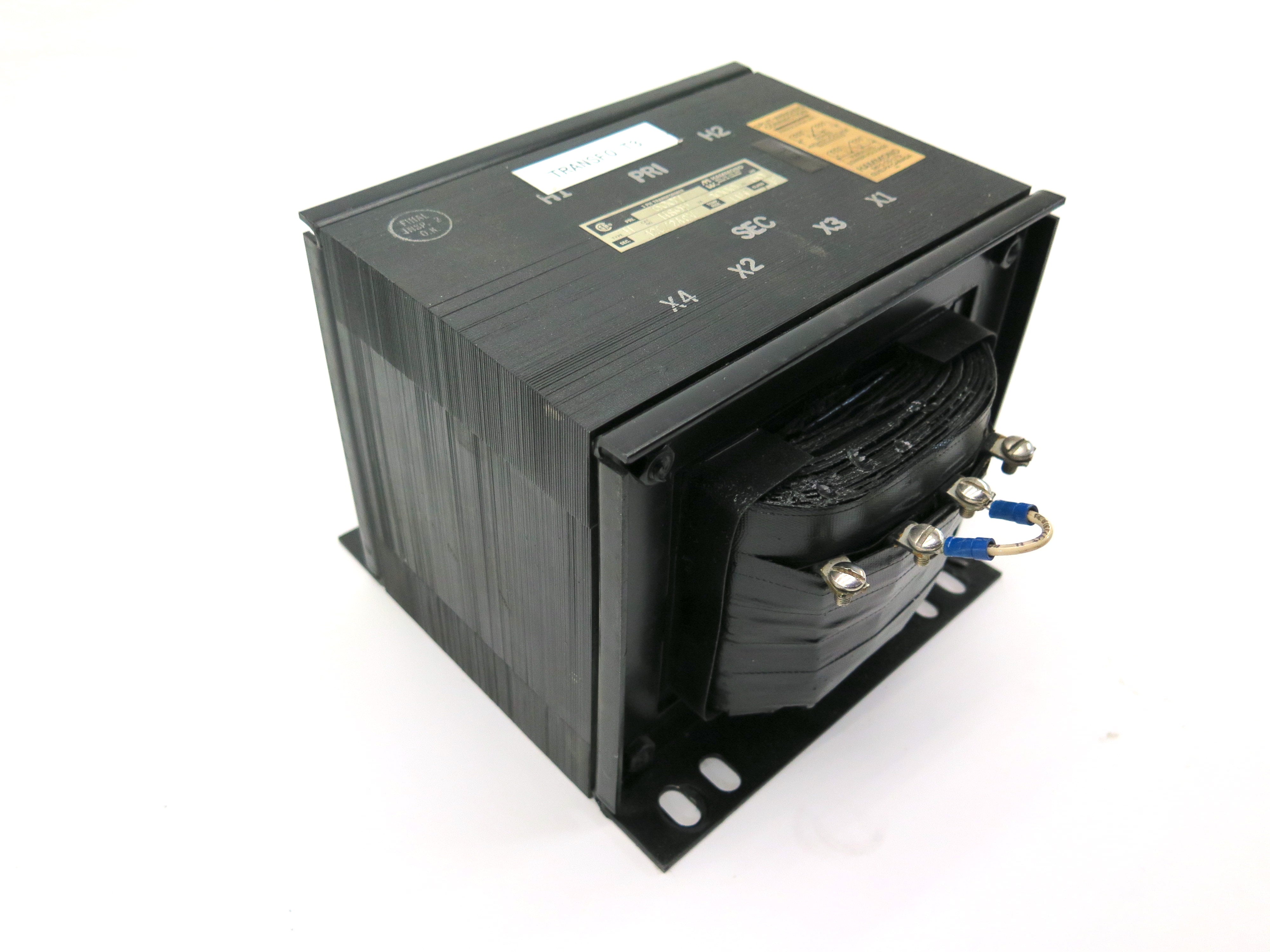 Hammond HS9P Transformer 3000VA 3KVA Pri. 600V Sec. 120/240V 60Hz - Advance Operations