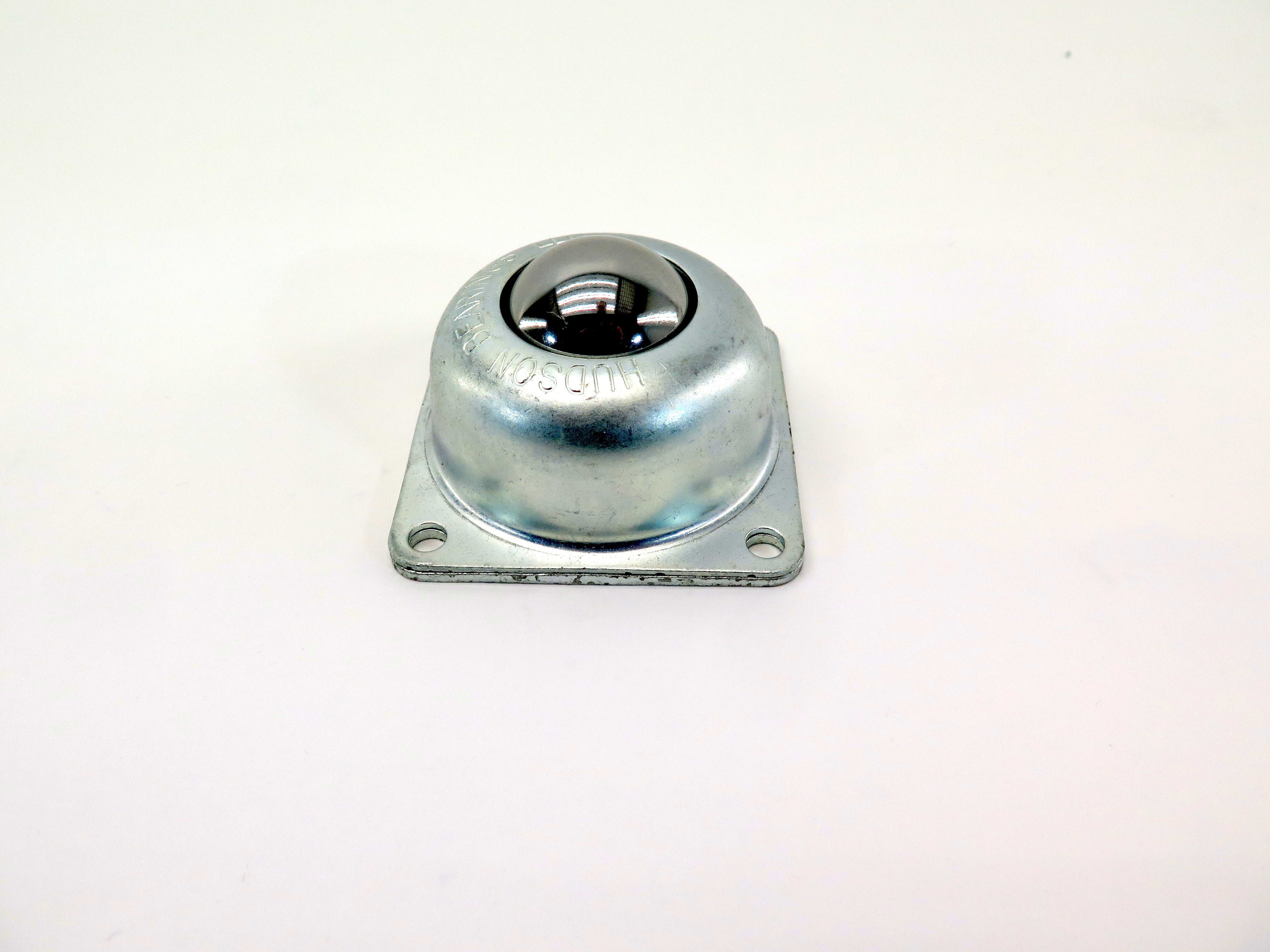 Hudson Bearings BT 1-1/2 CS Flange Mounted Ball Transfers Carbon Steel - Advance Operations