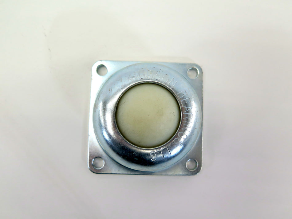 Hudson Bearings NBT 1-1/2 CS Flange Mounted Ball Transfers Nylon Ball - Advance Operations