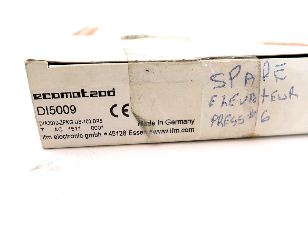 IFM DI5009 Proximity Switch - Advance Operations