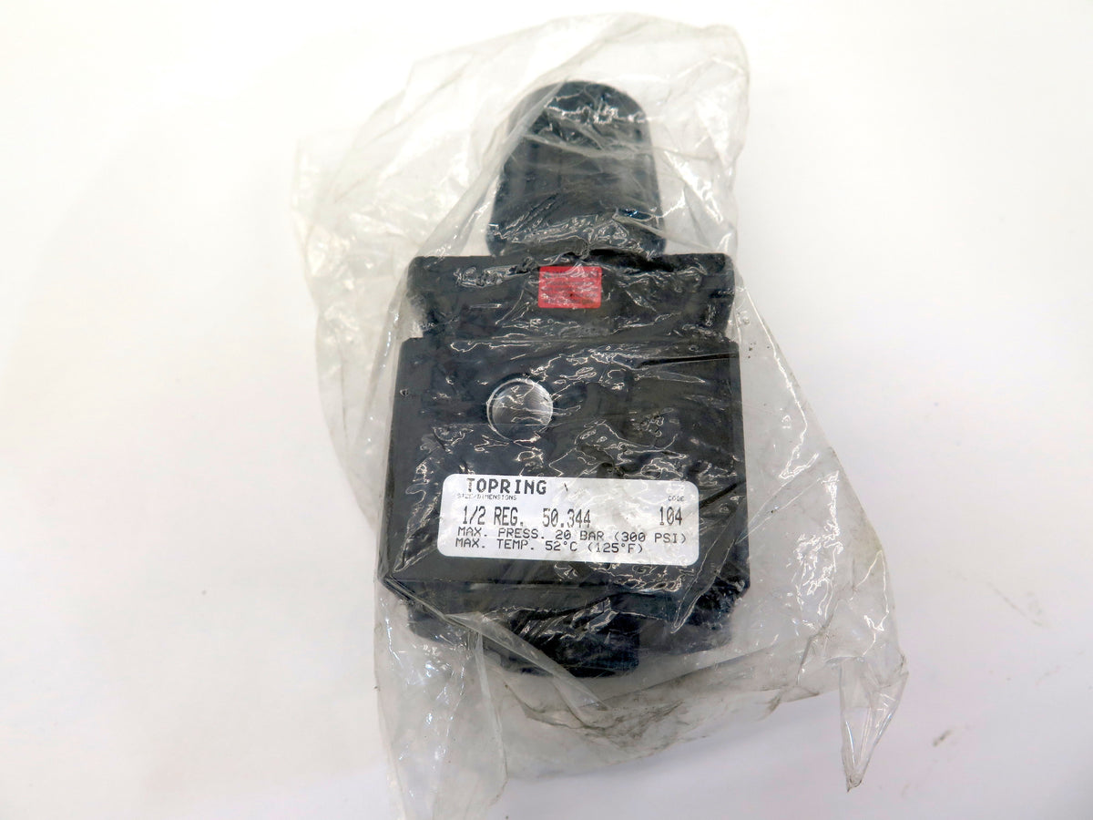 Topring 50.344 Regulator 1/2" NPT PSI 0-60 PSI Modular - Advance Operations
