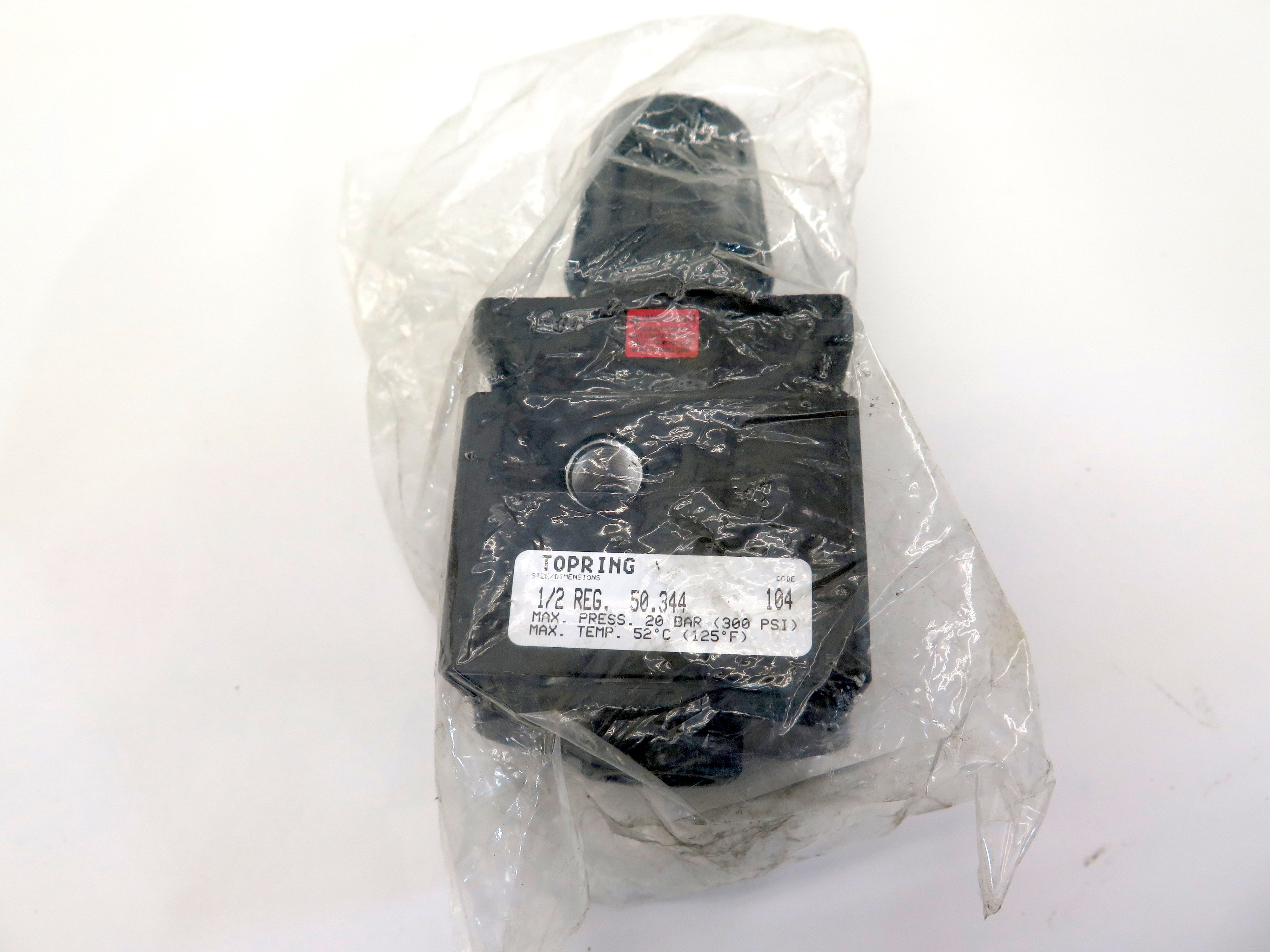 Topring 50.344 Regulator 1/2" NPT PSI 0-60 PSI Modular - Advance Operations