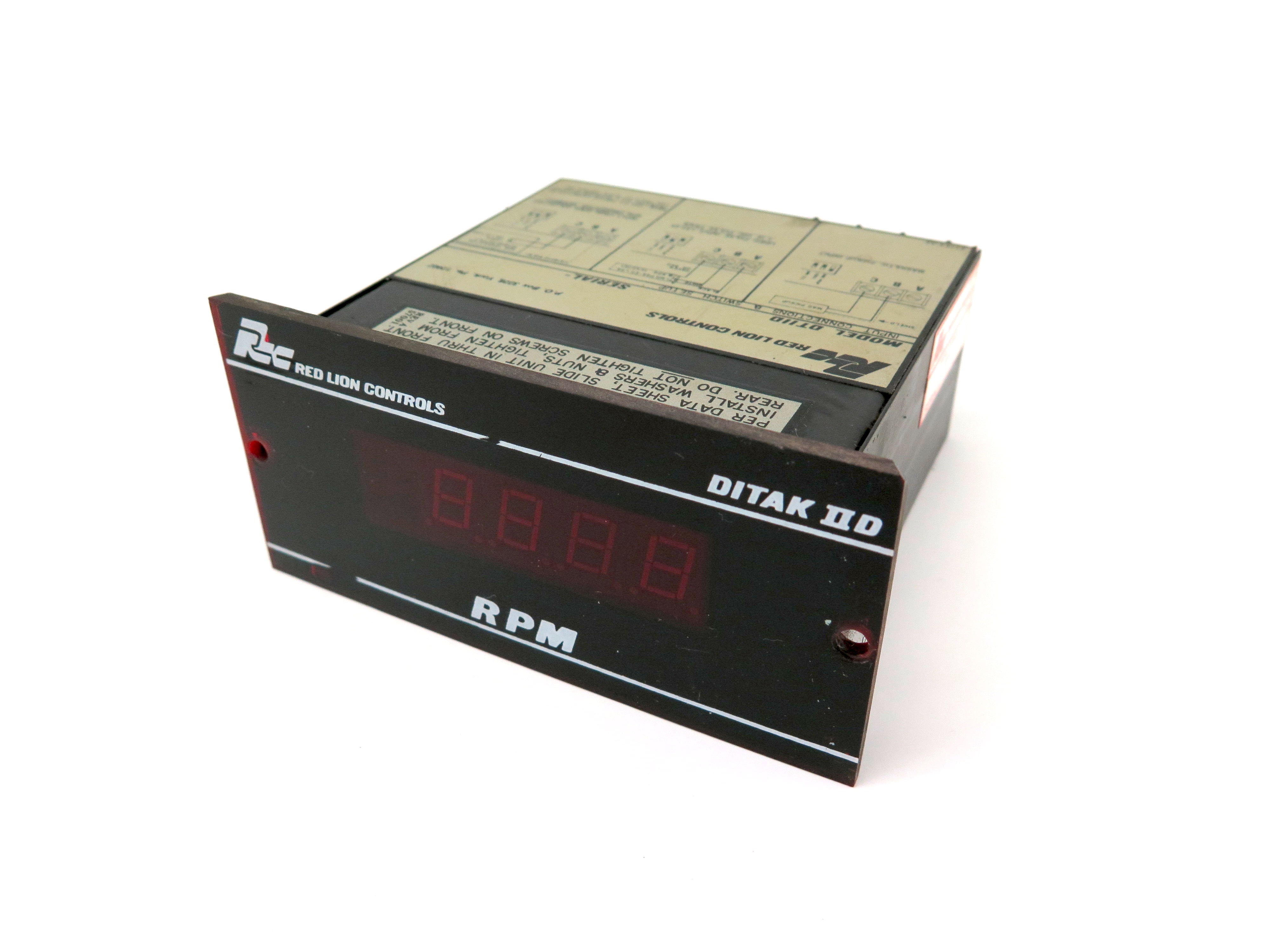 Red Lion DTIID Controller Ditak II - Advance Operations