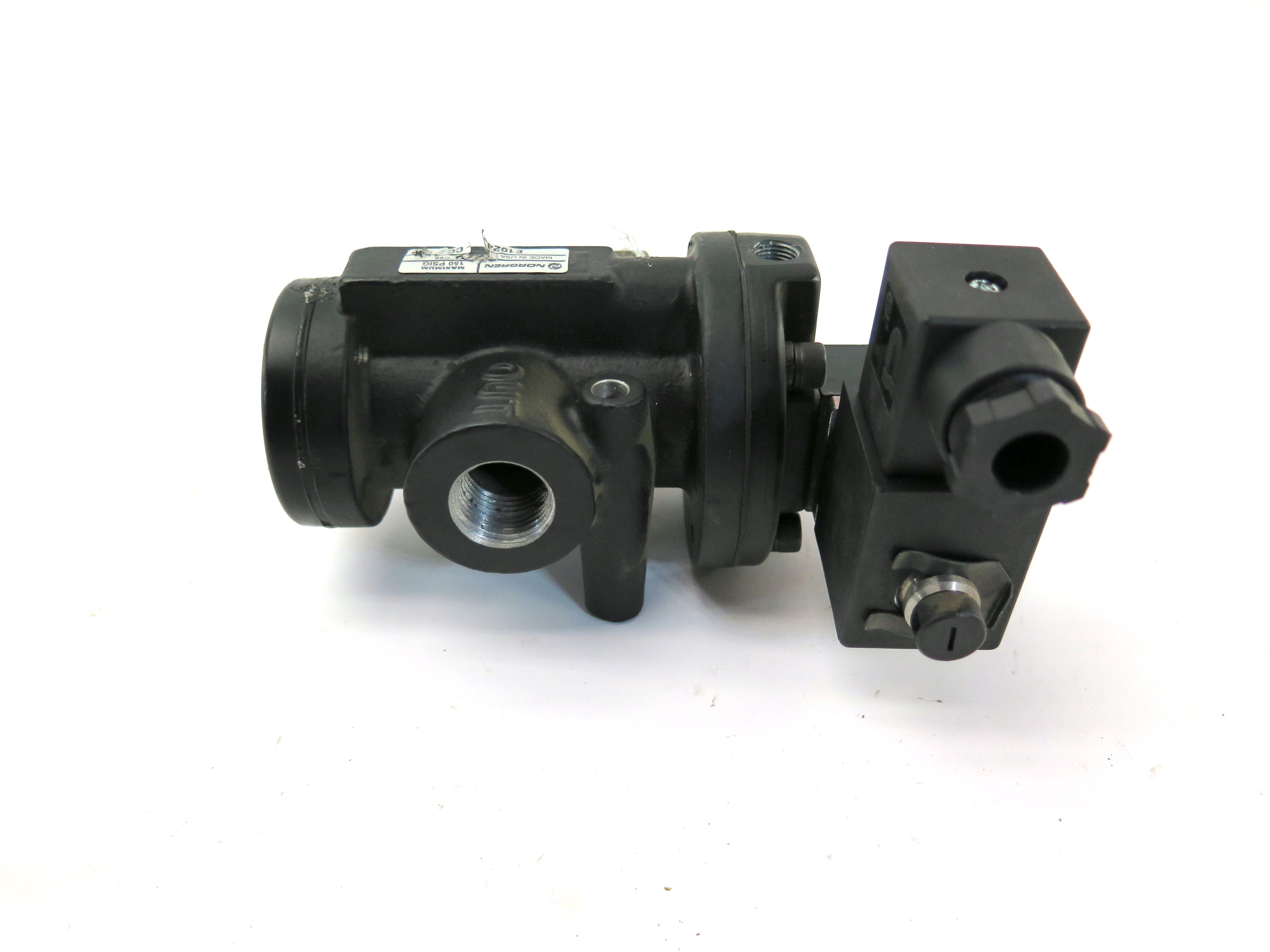 Norgren E1024J-CC Pneumatic Poppet Valve With 120Vac Coil - Advance Operations