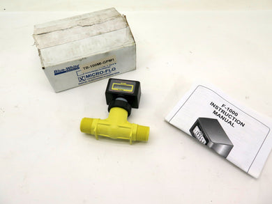 Blue-White F-1000-TB Flow Totalizer 1 NPT - Advance Operations