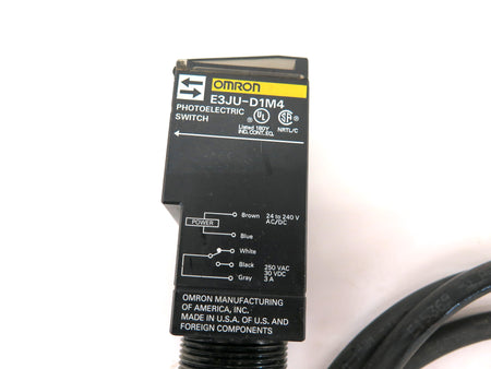 Omron E3JU-D1M4 Photoelectric Switch - Advance Operations