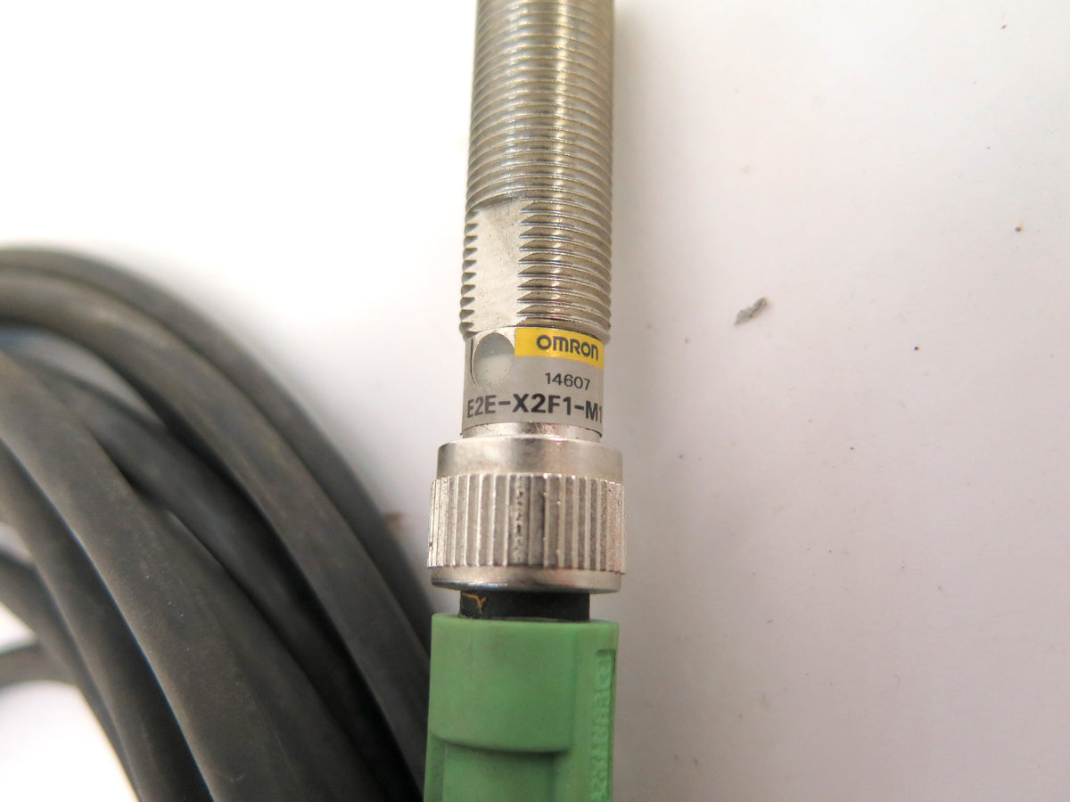 Omron E2E-X2F1-M1 Proximity Switch With Pheonix Contact Cable - Advance Operations