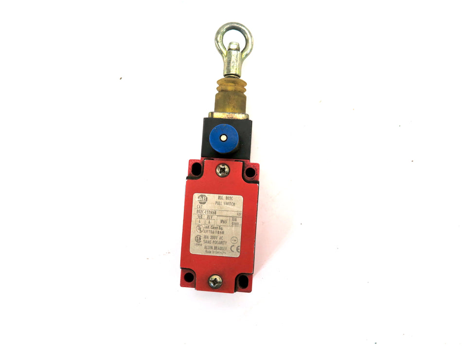 Allen-Bradley 802C-E53M6B Pull Switch Series A 10A 300Vac - Advance Operations