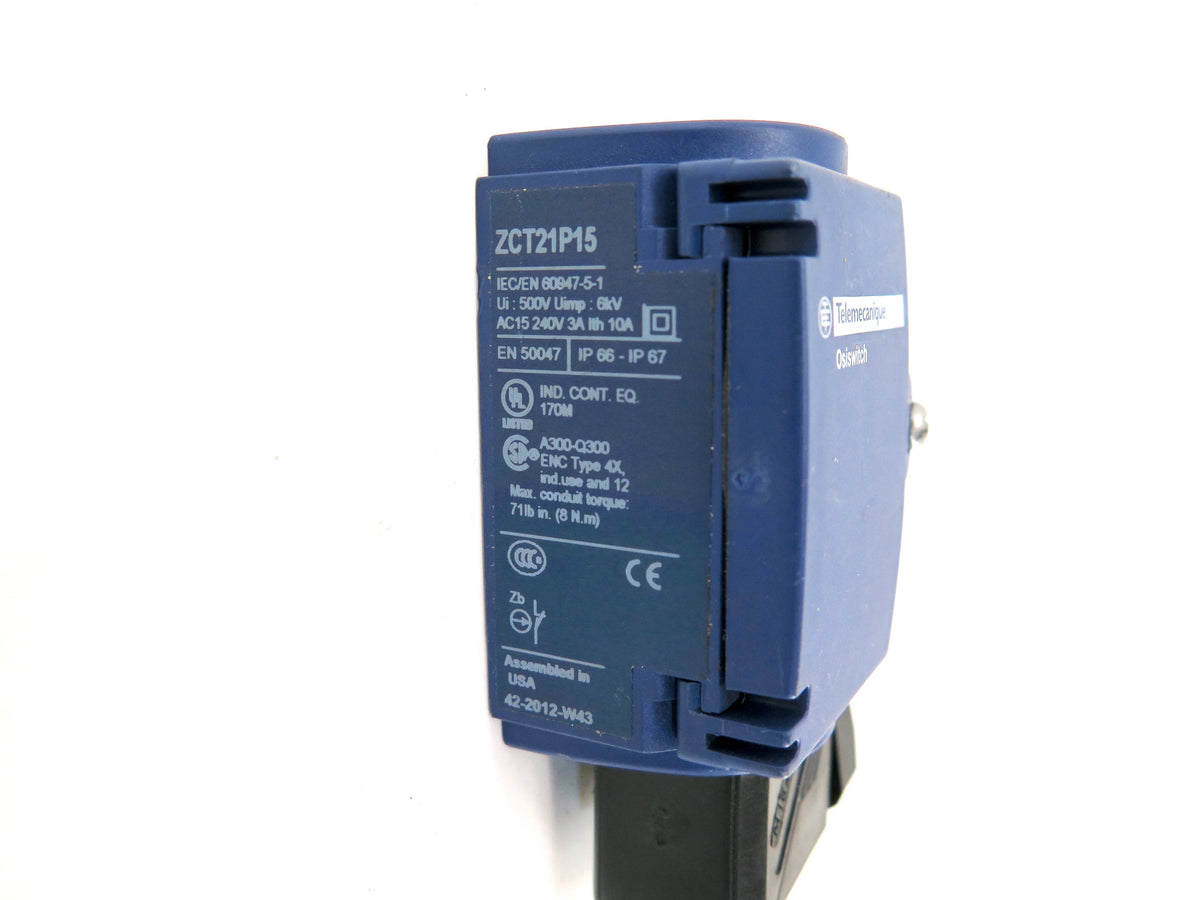 Telemecanique ZCT21P15 Osiswitch Limit Switch 240V 3A - Advance Operations