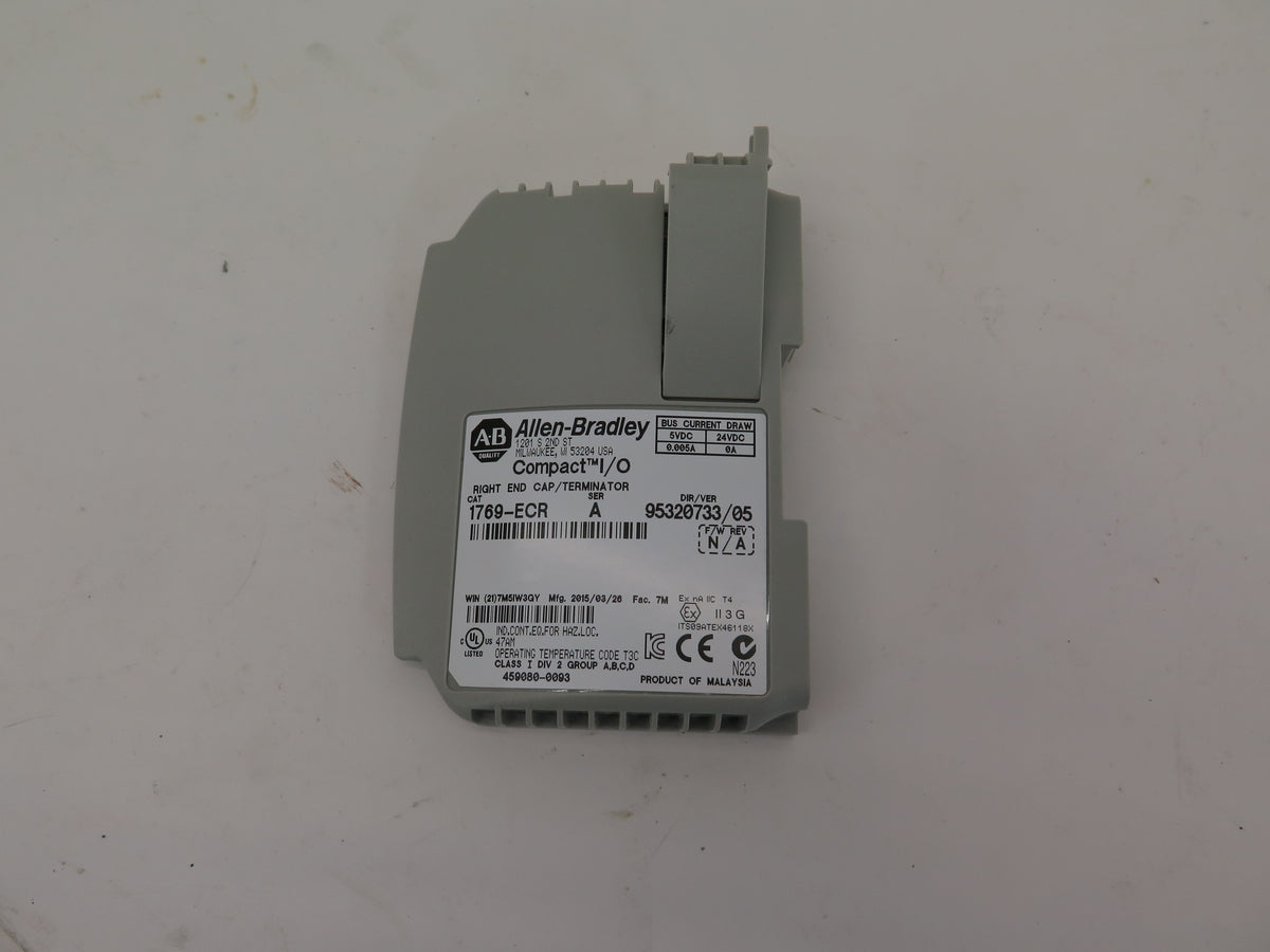 Allen-Bradley 1769-ECR Compact I/O END CAP - Advance Operations