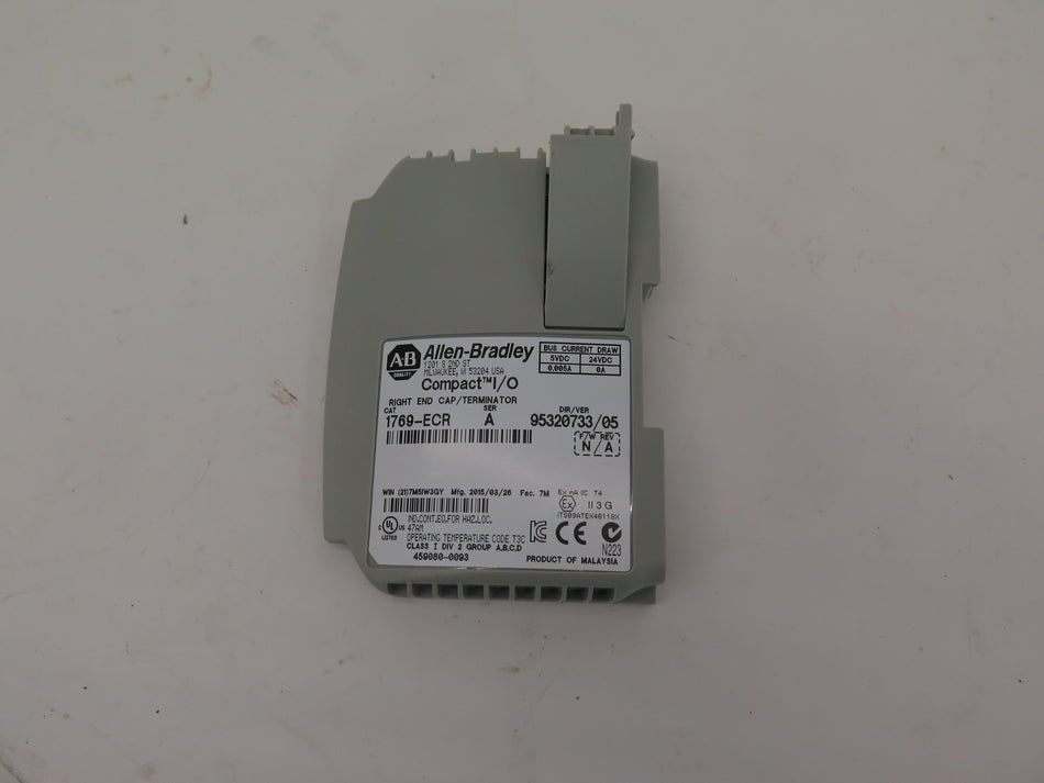 Allen-Bradley 1769-ECR Compact I/O END CAP - Advance Operations