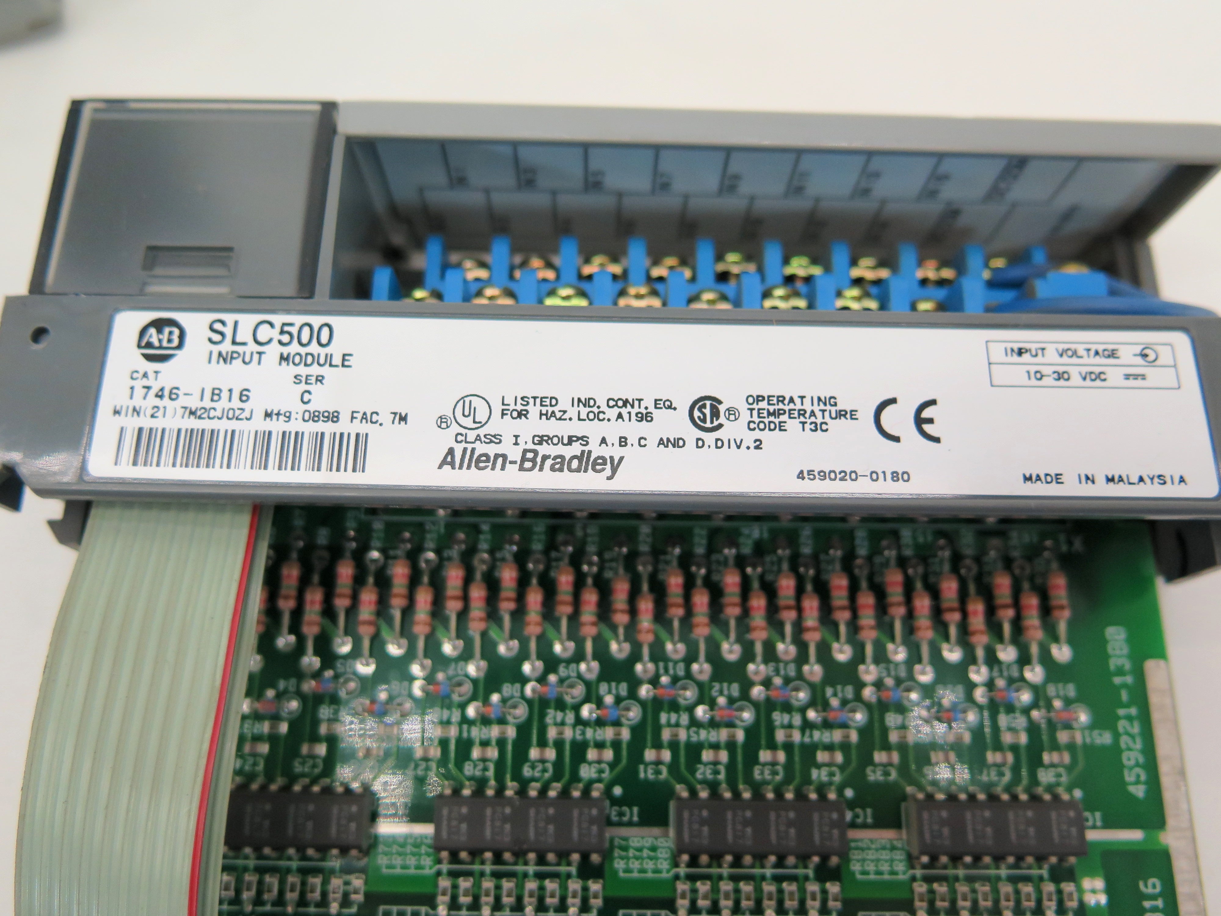 Allen-Bradley SLC500 Input Module 1746-IB16 LOT OF 2 - Advance Operations