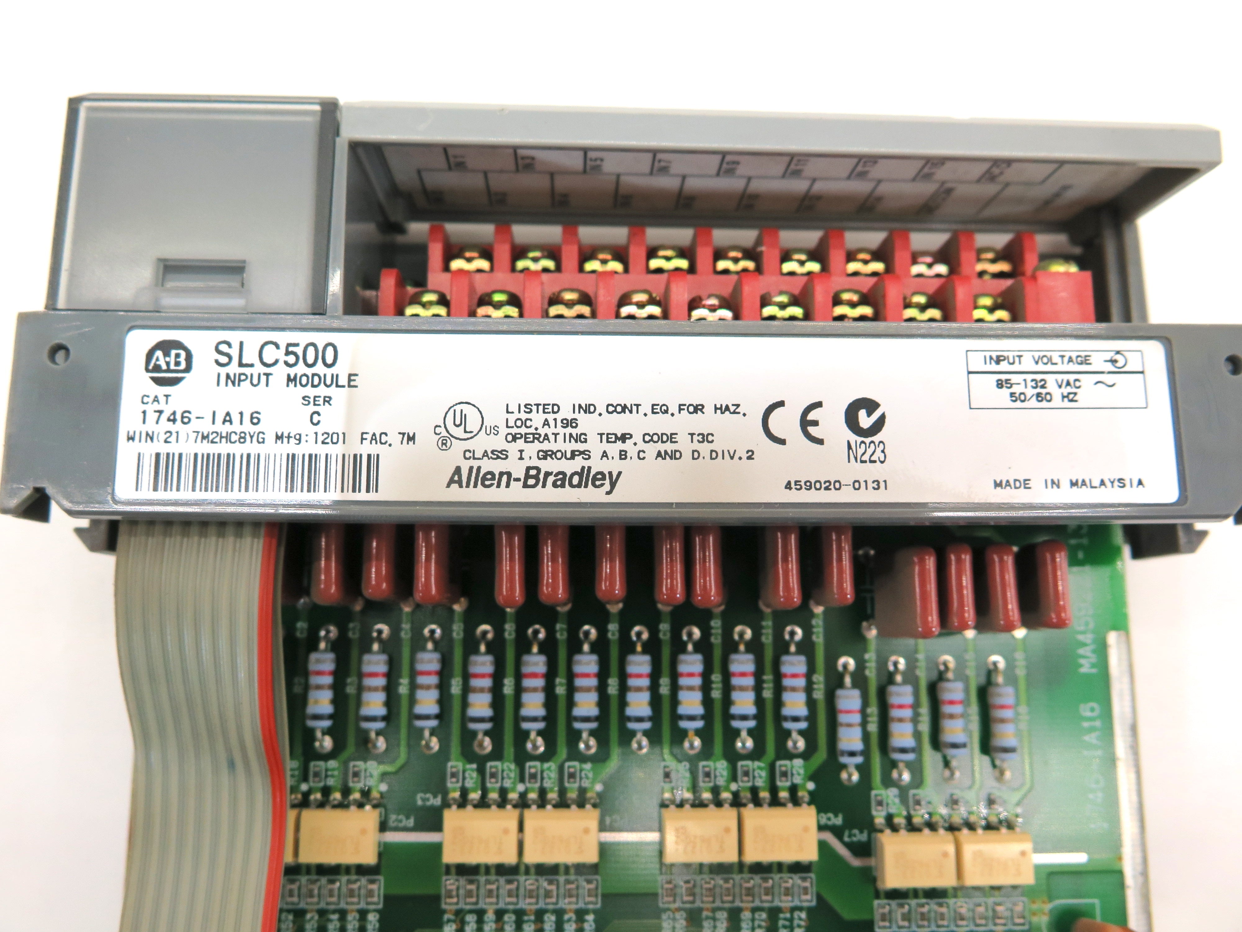 Allen-Bradley SLC 500 1746-IA16 Input Module 1 year Warranty - Advance Operations
