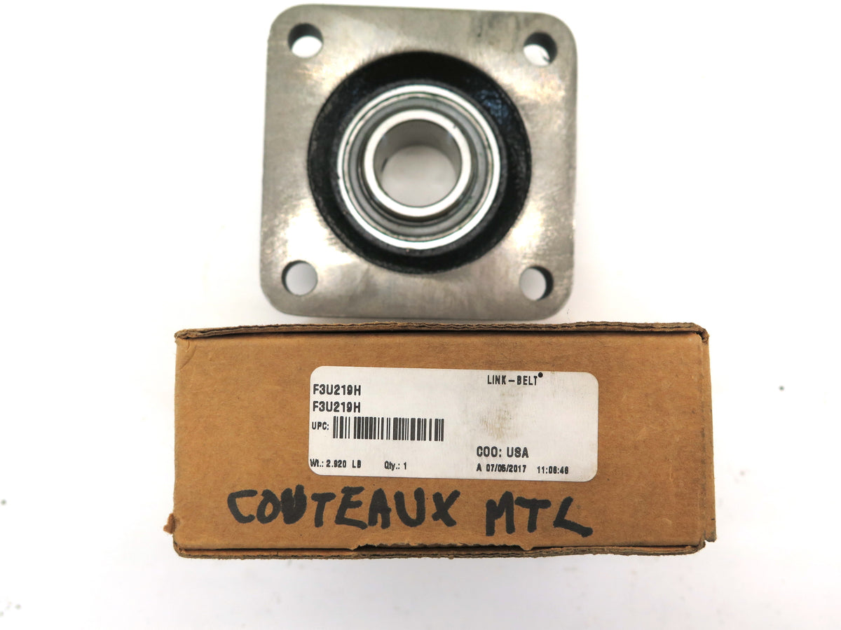 Rexnord F3U219H Link Belt Flange Block Ball Bearings - Advance Operations