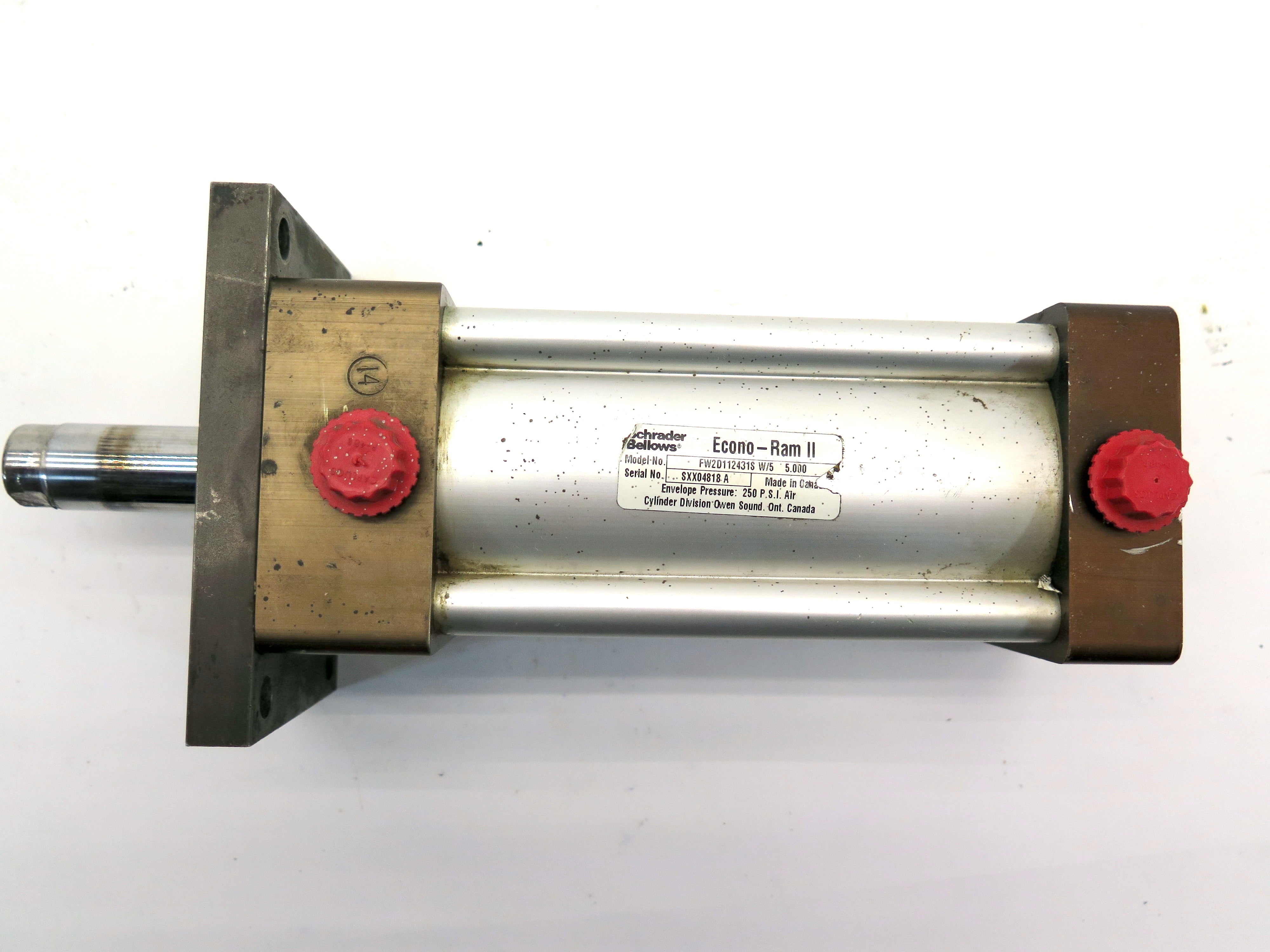 Schrader Bellows Econo-Ram FW2D112431S w/5  5,000  Actuator 250 PSI - Advance Operations